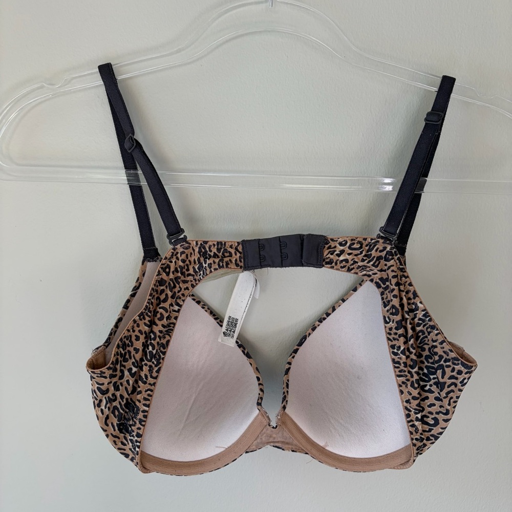 PINK Victoria’s Secret 36B Leopard Print Wear Everywhere Push Up Bra - Picture 2 of 5